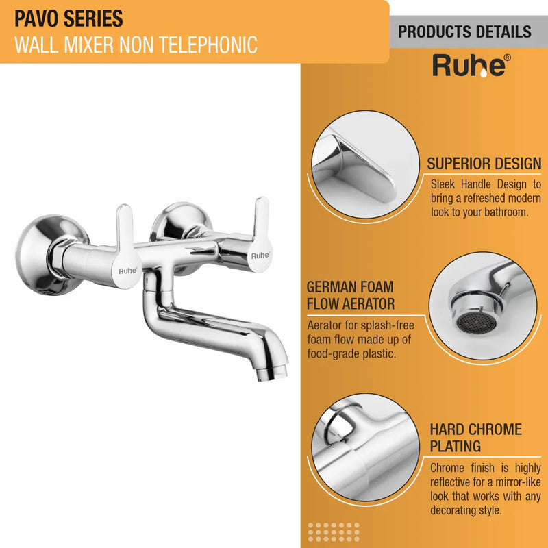 Pavo Wall Mixer Tap