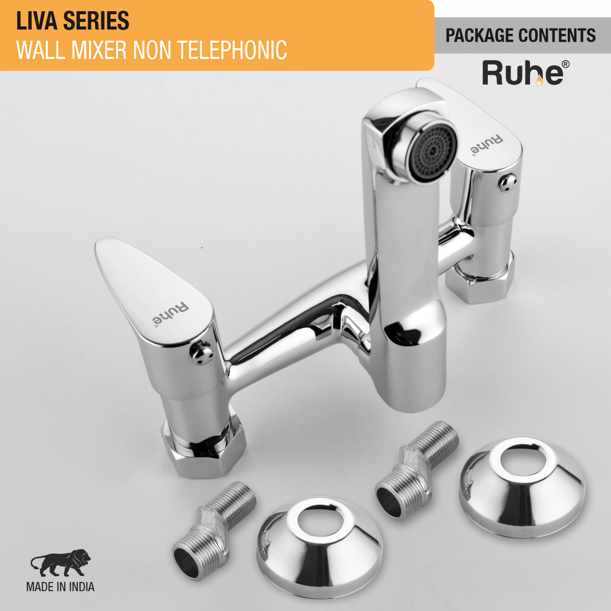 Liva Wall Mixer Tap - by Ruhe®