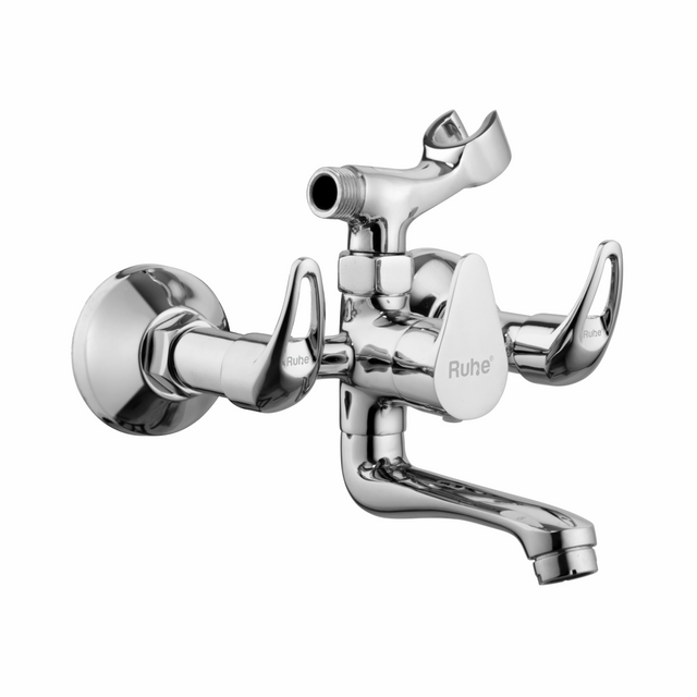 Aqua Telephonic Wall Mixer Brass Faucet (with Crutch)