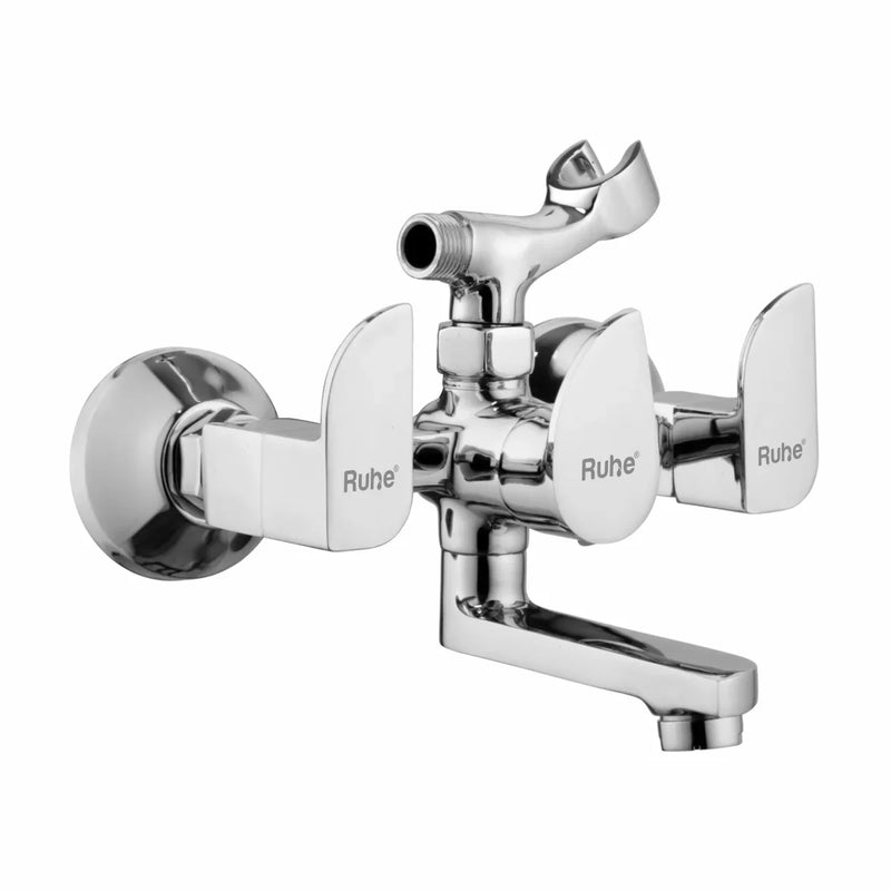 Pristine Telephonic Wall Mixer Tap with Crutch