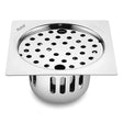 Air Floor Drain Square Flat Cut (5 x 5 Inches) with Lock and Cockroach Trap (304 Grade)