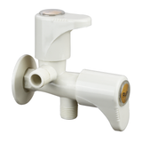 City PTMT Two Way Angle Valve Faucet (Double Handle)