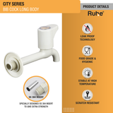City Bib Tap Long Body PTMT Faucet product details