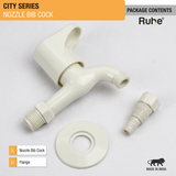 City Nozzle Bib Tap PTMT Faucet package content