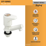City Pillar Tap PTMT Faucet product details