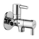 Kara Angle Valve 2 in 1 Double Handle Faucet