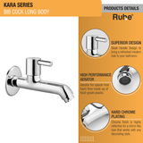 Kara Bib Tap Long Body Brass Faucet product details
