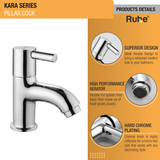 Kara Pillar Cock Faucet details
