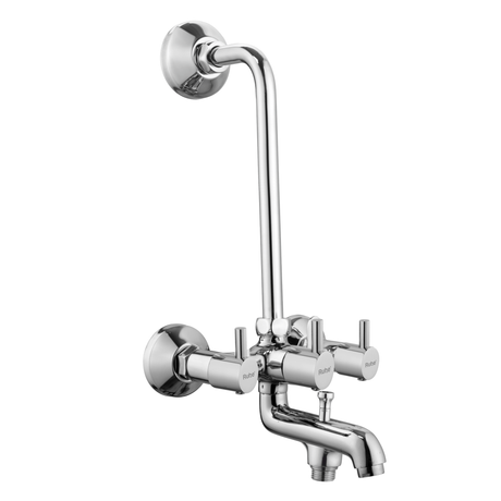 Kara Wall Mixer 3-in-1 Brass Faucet