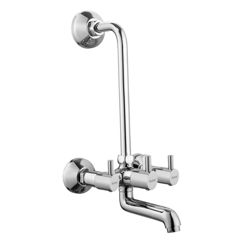 Kara Wall Mixer Brass Faucet with L Bend