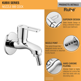 Kubix Nozzle Bib Tap Brass Faucet product details