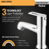 Kubix Pillar Tap Brass Faucet 3 layer protection