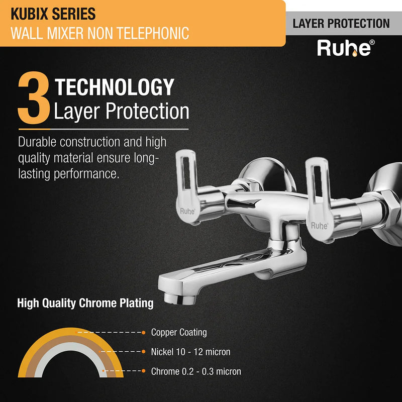Kubix Wall Mixer Tap
