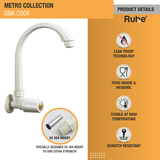 Metro Sink Tap with Swivel Spout PTMT Faucet product details