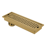 Palo Shower Drain Channel (12 x 4 Inches) YELLOW GOLD