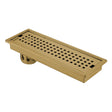 Palo Shower Drain Channel (24 x 5 Inches) YELLOW GOLD