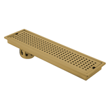 Palo Shower Drain Channel (36 x 4 Inches) YELLOW GOLD