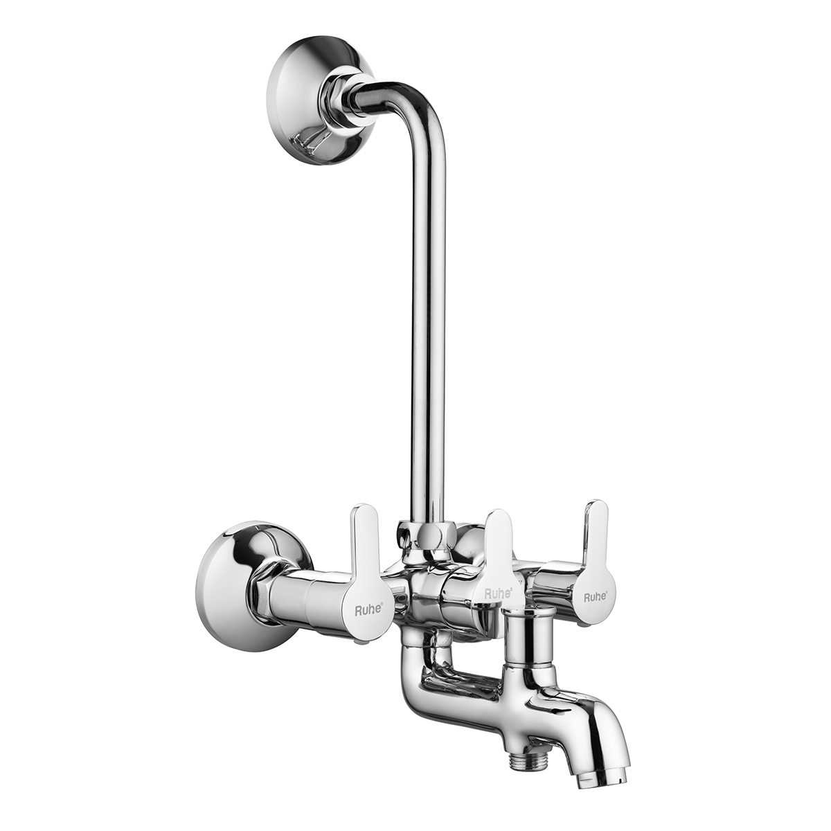 Pavo Wall Mixer 3-in-1 Brass Faucet