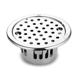 Round 304-Grade Floor Drain with Collar, Lock & Cockroach Trap (5 Inches) - by Ruhe ®