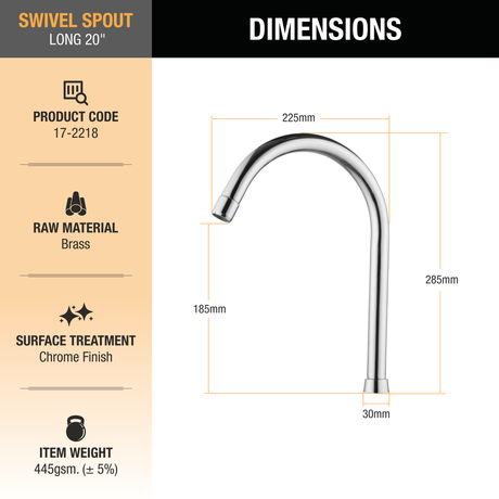 Swivel Spout Long (20 Inches) 2