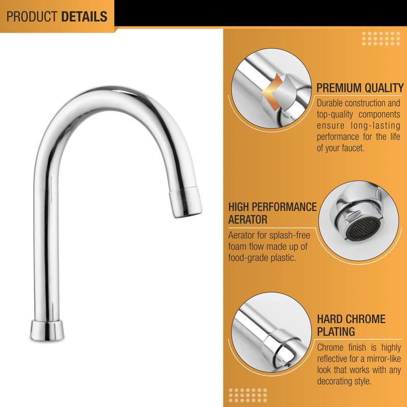 Swivel Spout Medium (15 1/2 Inches) - by Ruhe
