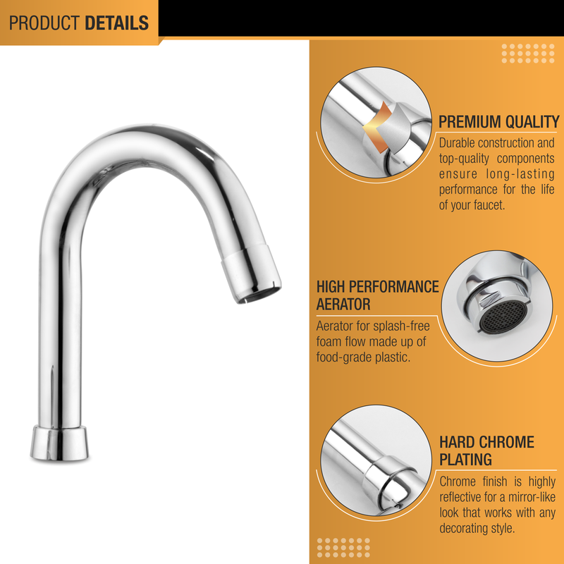 Swivel Spout Small (12½ Inches) - by Ruhe®