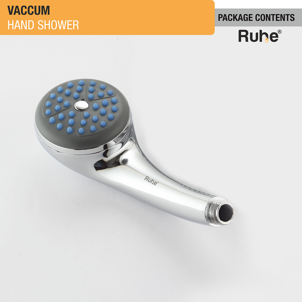 Vaccum Hand Shower (Only Showerhead) package content