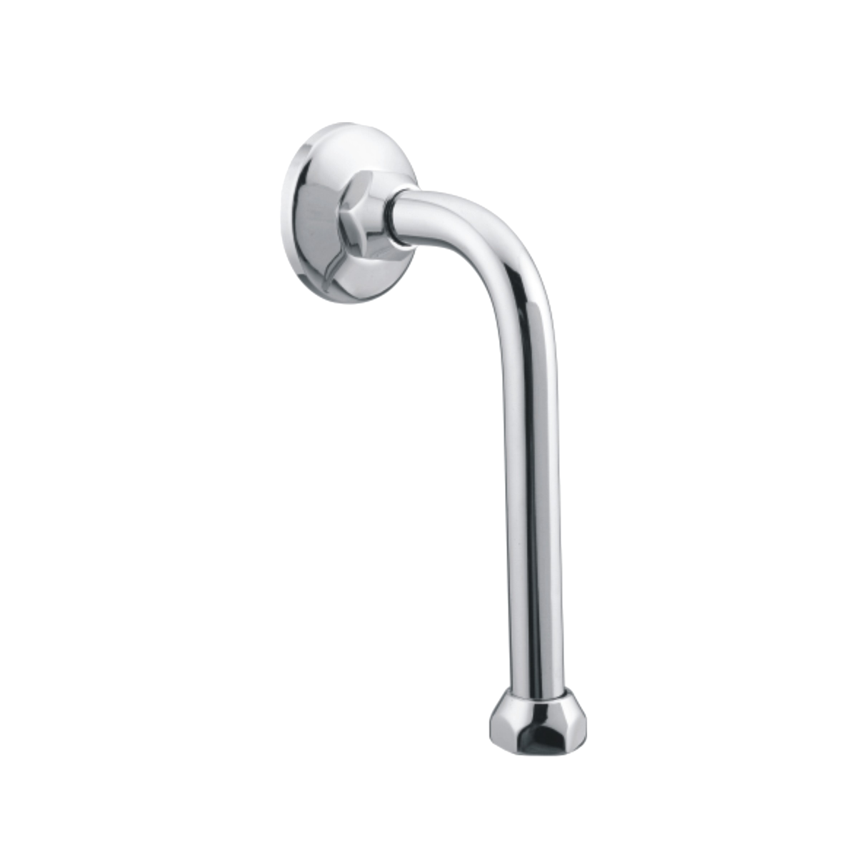 Brass Wall Mixer L Bend with Set - by Ruhe