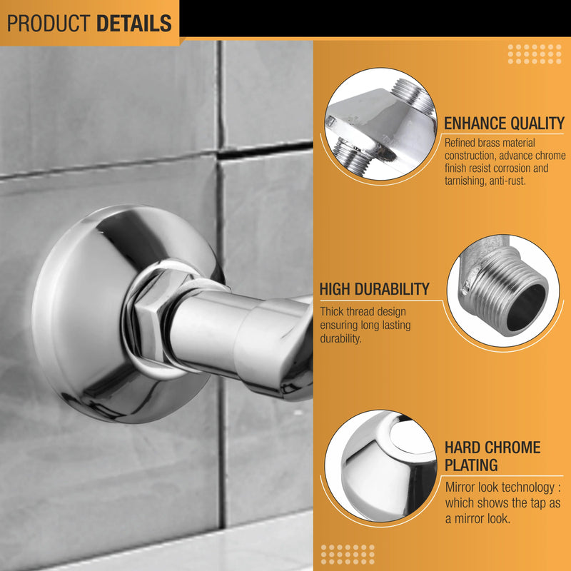 Wall Mixer Legs with Flange Set (2 Pcs)